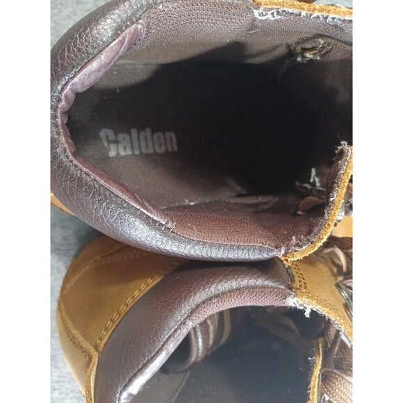 CALDEN K881803 - 5.2 Inches Elevator Height Increase Nubuck Brown Boots Men 9 - Picture 16 of 16